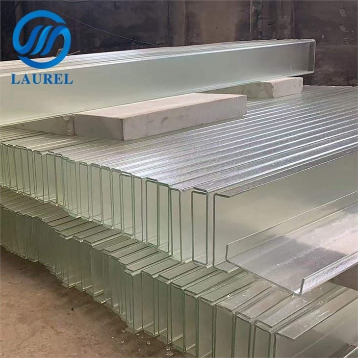 U Profile Channel Glass For Curtain Wall